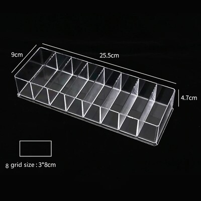 Multifunctio Šminka Kutija za ruževe Organizator šminke Kutija za pohranu Ruž za usne Stalak Držač Organizator kozmetičkog nakita Kutija