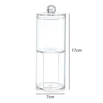 Kutija za pohranu pamučnog štapića Organizator za šminku Qtip Spremnik Organizator za pohranu kozmetike za šminku Kutija za pohranu nakita