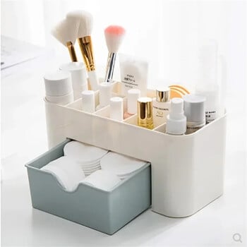 New Desktop Double Layer Makeup Organizers Storage Box Cosmetic Drawers Jewelry Display Box Case Container Boxes Organizer