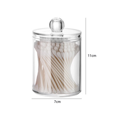 Organizator pamučnih jastučića za šminku Kutija za pohranu u kupaonici za pamučne štapiće Kozmetika Nakit Posuda za skidanje šminke