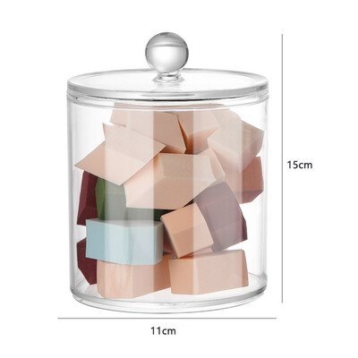 Organizator pamučnih jastučića za šminku Kutija za pohranu u kupaonici za pamučne štapiće Kozmetika Nakit Posuda za skidanje šminke