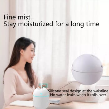 250ML Mini Aroma Oil Diffuser USB Ατμοποιητής αιθέριων ελαίων Ηλεκτρικός υγραντήρας αέρα με λυχνία LED νύχτας για οικιακό γραφείο υπνοδωμάτιο αυτοκίνητο