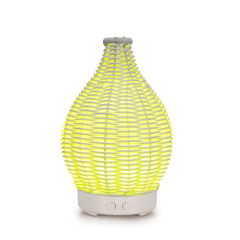 Wood Weave Vase Humidifier Aromatherapy Οικιακό βάζο Υγραντήρα αέρα Ultrasonic Mute Πολύχρωμο υγραντήρα Spray Instrumen