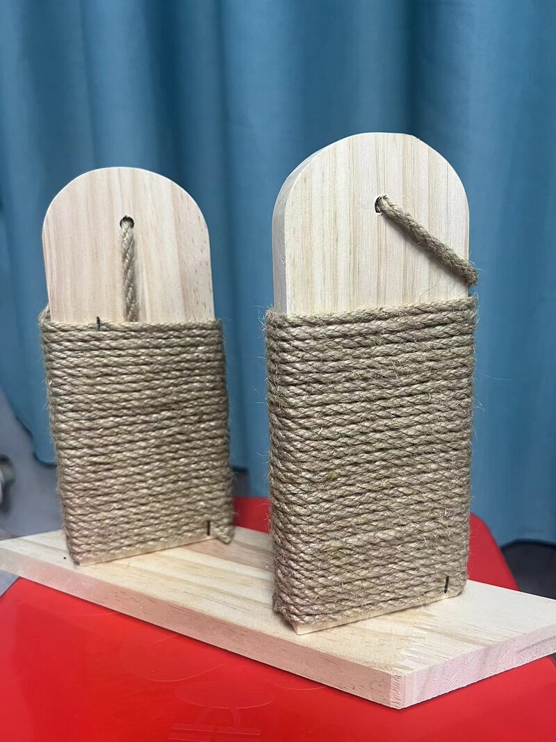 Ljestve za penjanje od punog drva, zidne, višekatne ljestve, penjalica za mačke, uže od sisala, drvene ljestve, mačka, dnevne potrepštine