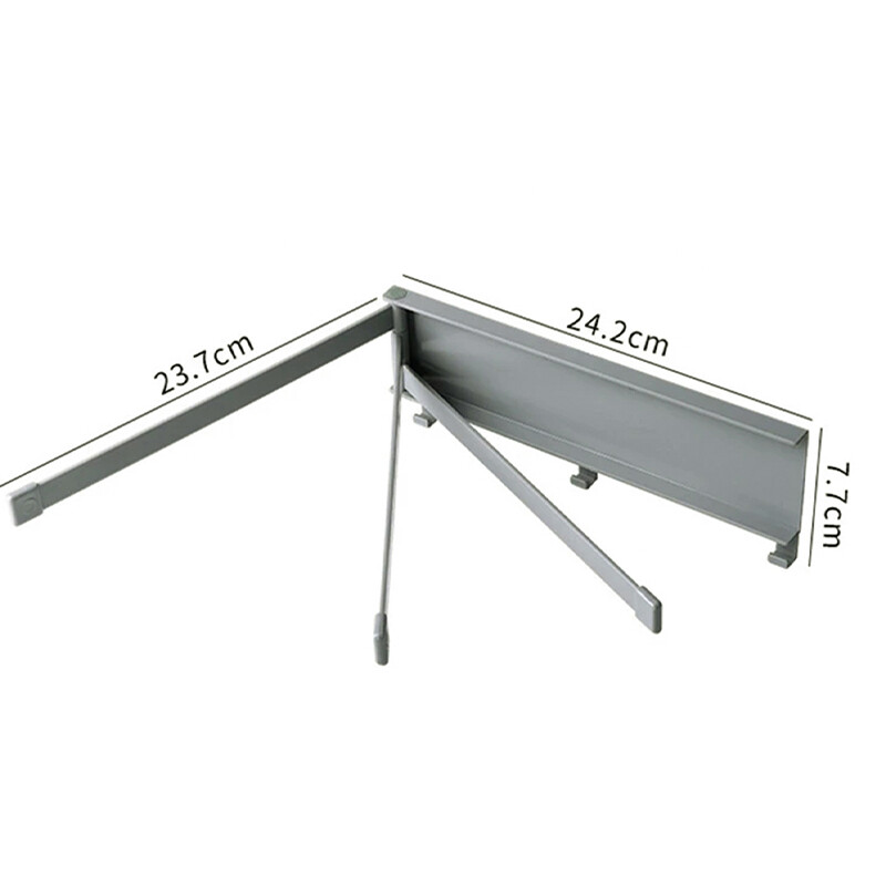 Rotirajući stalak za ručnike Sklopiva šipka za ručnike s kukama Zidna krpa za posuđe Držač ručnika Stalak za odlaganje za kuhinju i kupaonicu