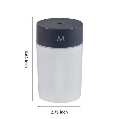 Mini ultrazvučni ovlaživač zraka, prijenosni USB difuzor mirisa, ovlaživač eteričnih ulja za automobil, kućni mirisni difuzor s LED svjetlima