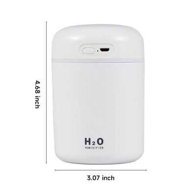 Mini ultrazvučni ovlaživač zraka, prijenosni USB difuzor mirisa, ovlaživač eteričnih ulja za automobil, kućni mirisni difuzor s LED svjetlima