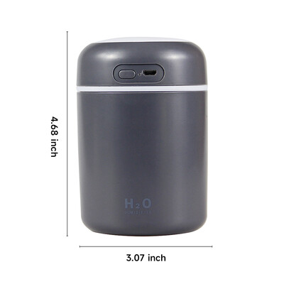 Mini ultrazvučni ovlaživač zraka, prijenosni USB difuzor mirisa, ovlaživač eteričnih ulja za automobil, kućni mirisni difuzor s LED svjetlima