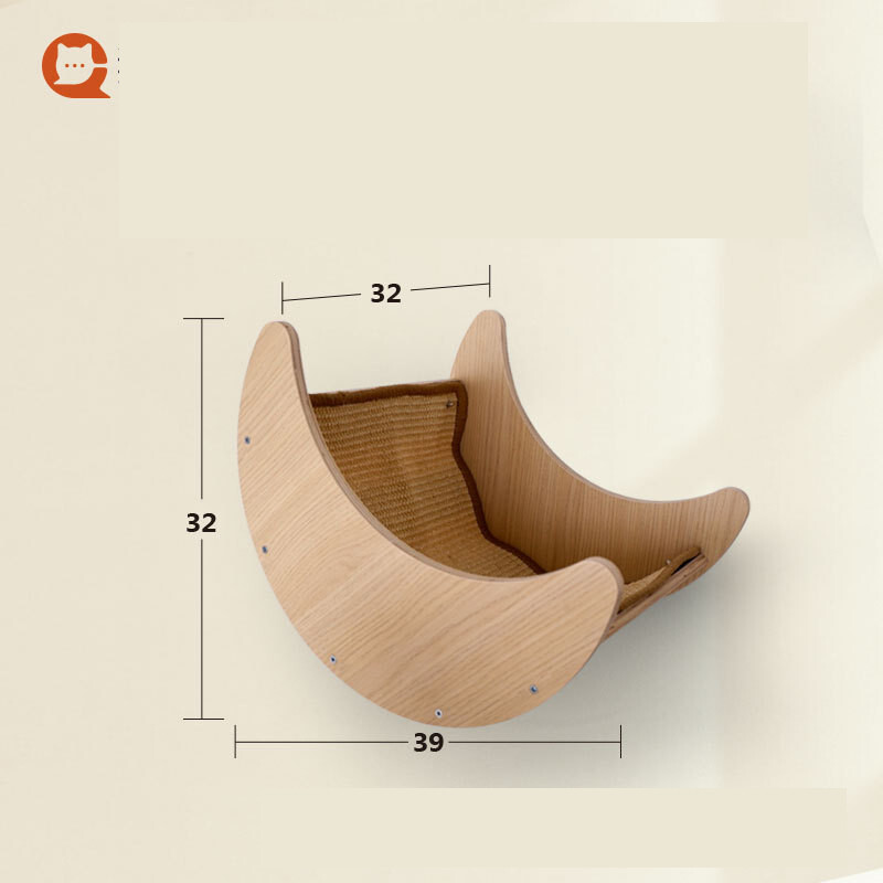 DIY samontēts kaķa kāpšanas rāmis piekarināšanai pie sienas no masīvkoka kaķa siena kaķu ligzda kaķu rotaļlieta kaķu kāpšanas rāmis kosmosa kapsula lēciens rūpnīcas vieta