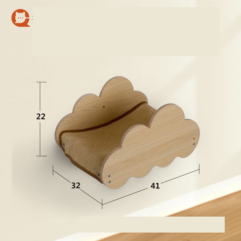 Cadru de catarare pentru pisici asamblat bricolaj pentru agățat pe un perete din lemn masiv, perete de pisică, cuib de pisici, jucărie pentru pisici, cadru de alpinism pentru pisici, capsulă spațială, săritura locului din fabrică