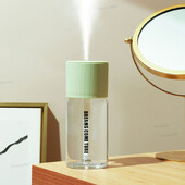 Mini ovlaživač zraka Difuzor vodene magle Mute USB Električni ovlaživač zraka eteričnih ulja 268 ml Prijenosni pročišćivač zraka za dom, spavaća soba, automobil