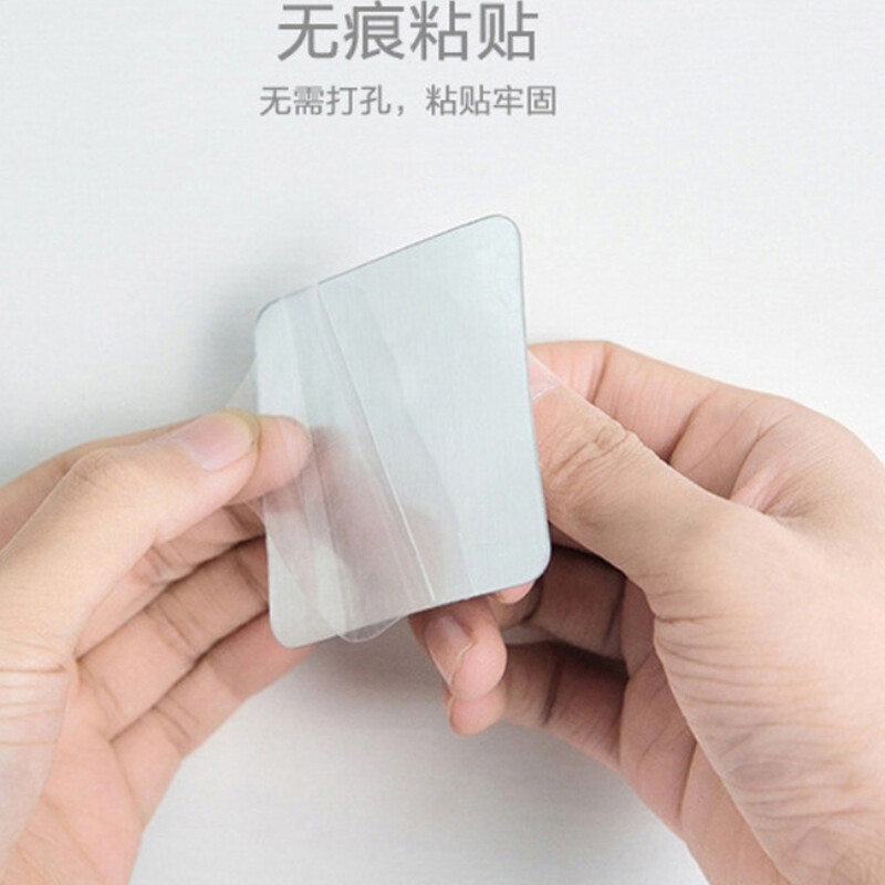 Kupaonski stalak za ručnike od nehrđajućeg čelika Bez bušenja Samoljepljiva dvostruka šipka za ručnike za tuširanje Držač za ručnike Kupaonski organizator