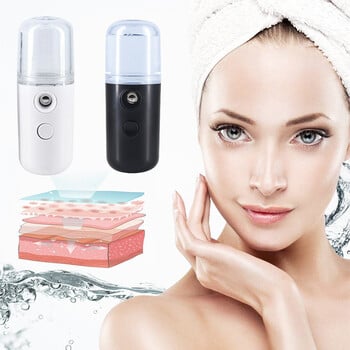 30ml Mini Facial Sprayer Electric Essential Oil Humidifier USB Charging Purifier Aroma Mist Face Moisturizing Steamer