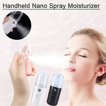 30ml Mini Facial Sprayer Electric Essential Oil Humidifier USB Charging Purifier Aroma Mist Face Moisturizing Steamer