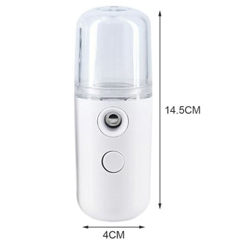 30ml Mini Facial Sprayer Electric Essential Oil Humidifier USB Charging Purifier Aroma Mist Face Moisturizing Steamer