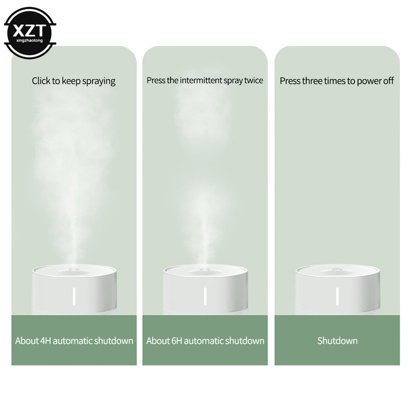 USB pročišćivač zraka Prijenosni ovlaživač Kućni ured Tihi aroma difuzor Osvježivač zraka Pametni ovlaživač