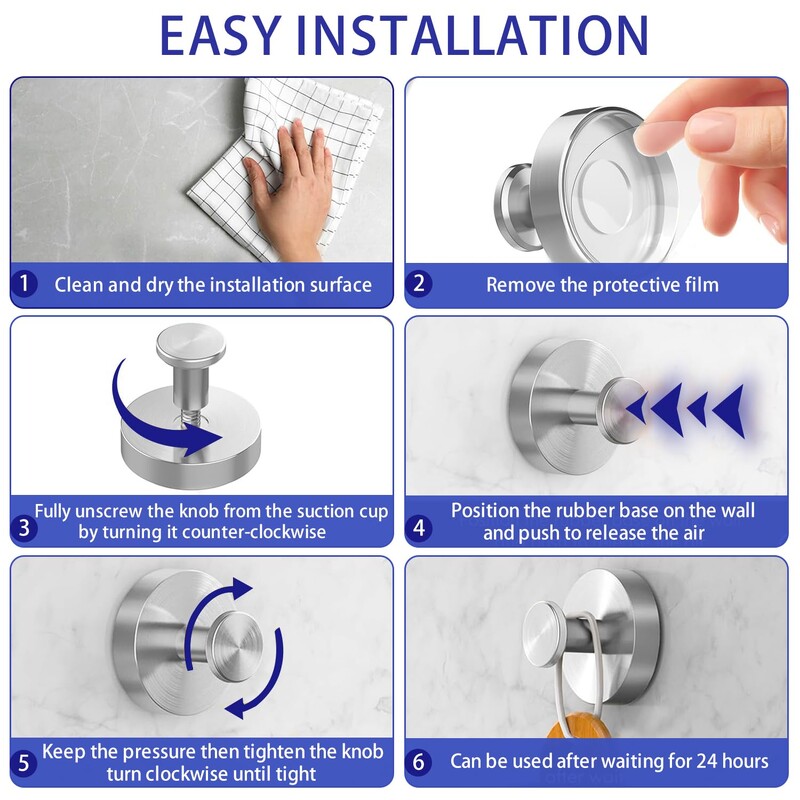 Kuke za vakuumske usisne čaše Kuke za usisavanje od nehrđajućeg čelika Kuke za tuš Kukice za tuš Kuke za tuširanje Držači Kukice za tuširanje Ručnici za vješanje