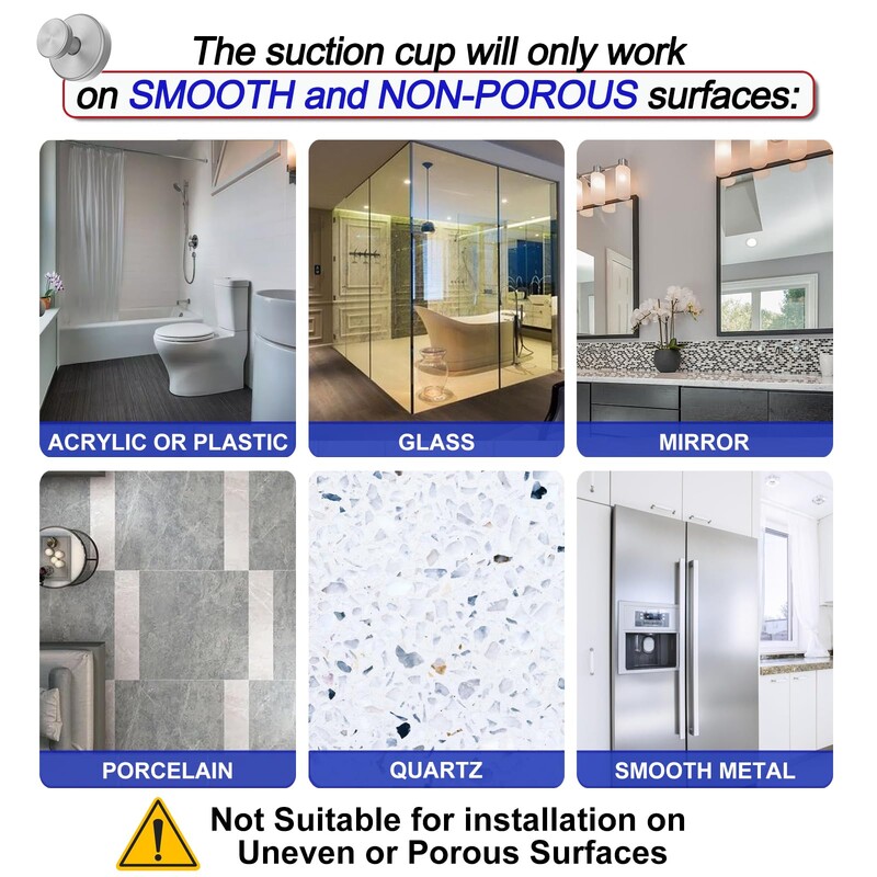 Kuke za vakuumske usisne čaše Kuke za usisavanje od nehrđajućeg čelika Kuke za tuš Kukice za tuš Kuke za tuširanje Držači Kukice za tuširanje Ručnici za vješanje