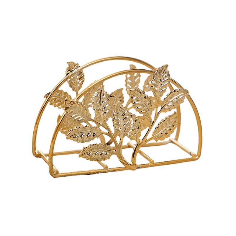 Desktop Ornament Piknik Stol Zlatni europski organizator datoteka dokumenata Stol Držač maramica za hotelski kafić