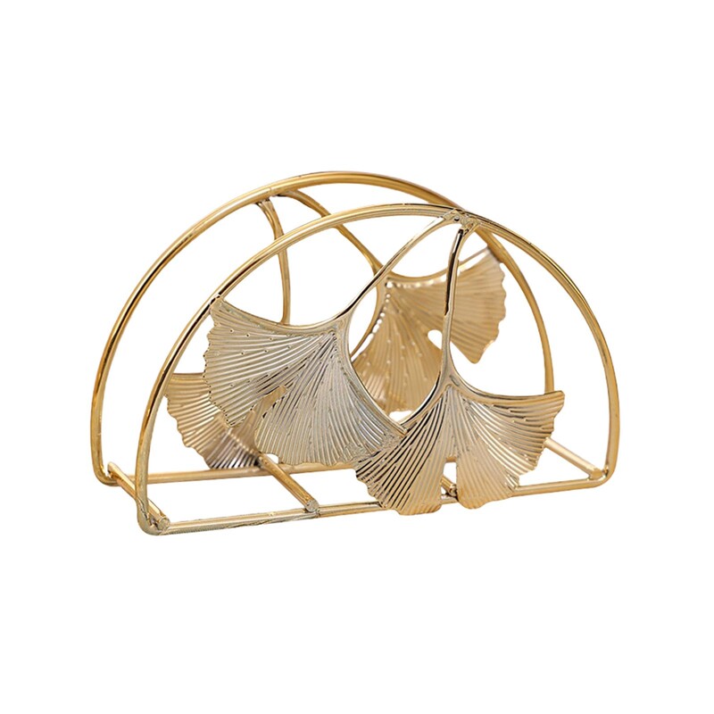 Desktop Ornament Piknik Stol Zlatni europski organizator datoteka dokumenata Stol Držač maramica za hotelski kafić