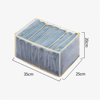 Organizator za odjeću Traperice Hlače Kutija za odlaganje Ormar Ladica Organizator za donje rublje Vezice za grudnjak Majica Čarape Organizacijski sustav