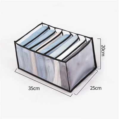 Organizator za odjeću Traperice Hlače Kutija za odlaganje Ormar Ladica Organizator za donje rublje Vezice za grudnjak Majica Čarape Organizacijski sustav