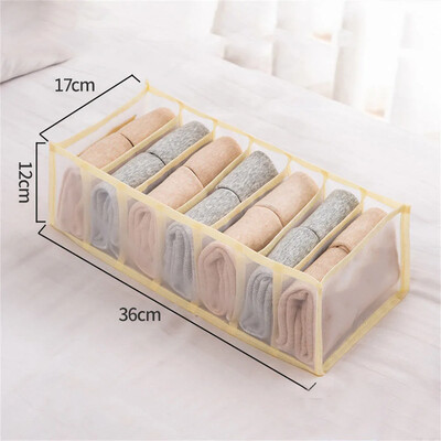 Organizator za odjeću Traperice Hlače Kutija za odlaganje Ormar Ladica Organizator za donje rublje Vezice za grudnjak Majica Čarape Organizacijski sustav