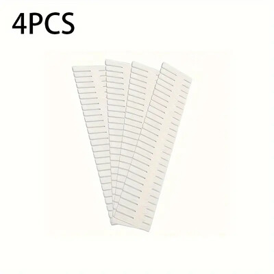 4PCS Регулируем разделител Бельо Чорапи Различни предмети Органайзер Чекмедже Домашен шкаф за съхранение Розов Аксесоари за дома Спестяване на място