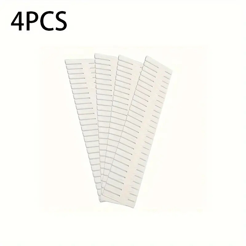 4PCS Регулируем разделител Бельо Чорапи Различни предмети Органайзер Чекмедже Домашен шкаф за съхранение Розов Аксесоари за дома Спестяване на място