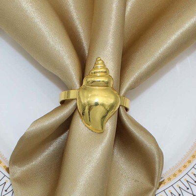 Dvianna 6 kom. Prstenovi za salvete morske kornjače Zlatni držač za salvete na temu oceana za vjenčanje, blagdanske zabave Dekoracija stola na plaži HWM92