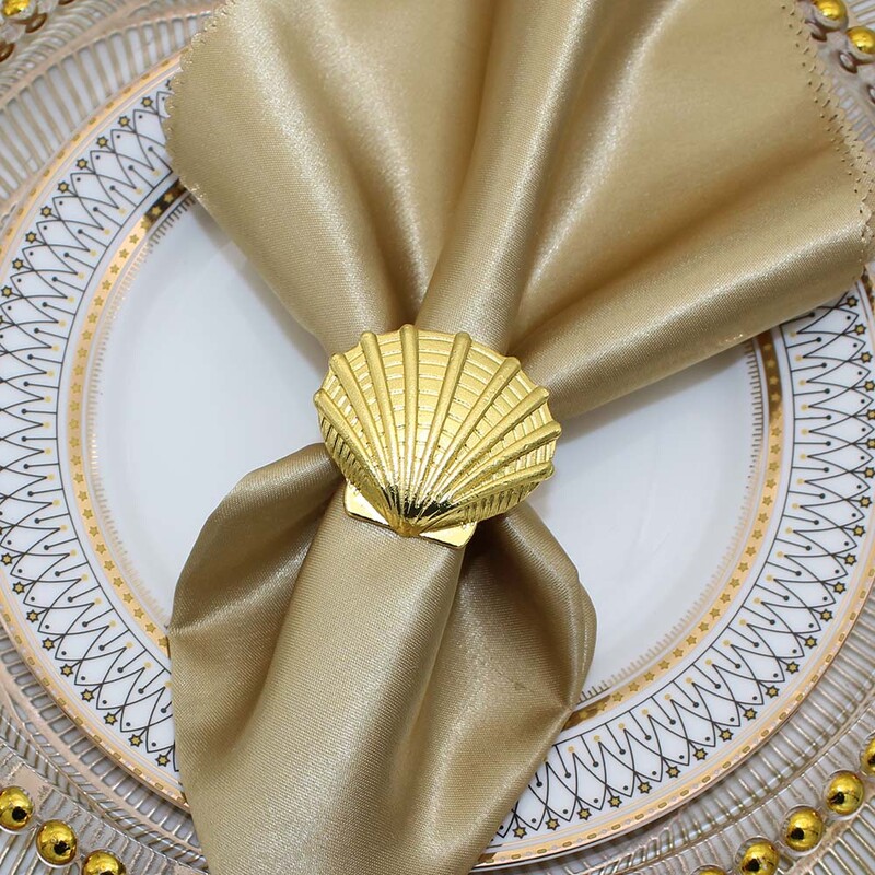 Dvianna 6 kom. Prstenovi za salvete morske kornjače Zlatni držač za salvete na temu oceana za vjenčanje, blagdanske zabave Dekoracija stola na plaži HWM92