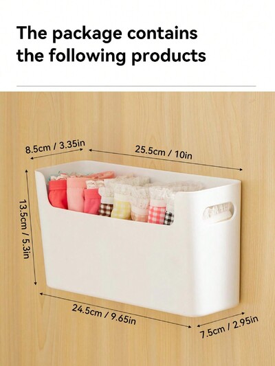 WORTHBUY Шкафове Органайзер за дрехи Кутия Стенен бельо Сутиен Чорапи Кутии за съхранение Чекмедже за гардероб Органайзери за съхранение на дрехи