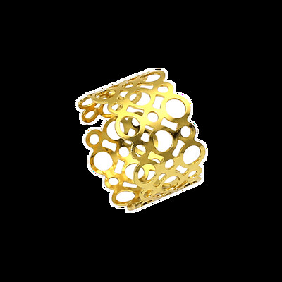 6 бр. Златен пръстен за салфетки Моден обикновен държач за салфетки Метални катарами за салфетки за Коледа Аксесоари за декорация на маса за сватбено тържество