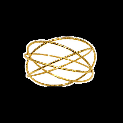 6 бр. Златен пръстен за салфетки Моден обикновен държач за салфетки Метални катарами за салфетки за Коледа Аксесоари за декорация на маса за сватбено тържество