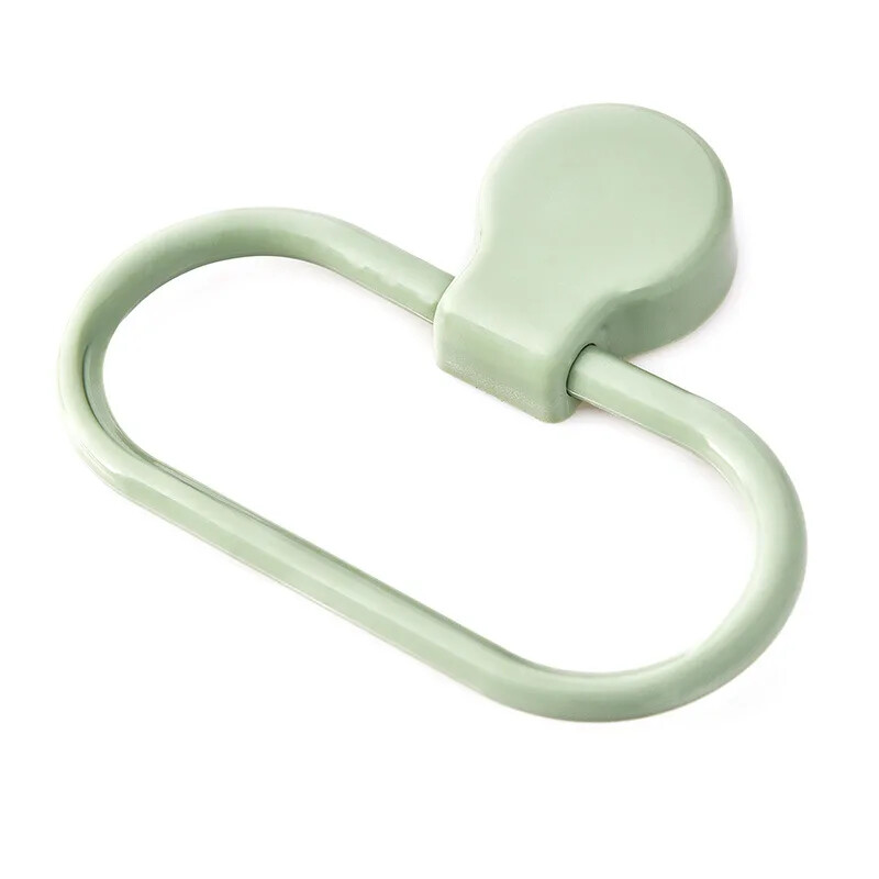 Ljepljivi prsten za ručnike - jednostavan moderan i praktičan držač ručnika Organizator za kupaonicu Prsten za ručnike