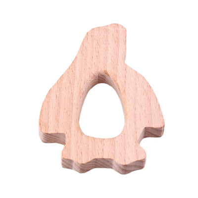 Drveni prstenovi za salvete Kreativni crteži životinja od bukovog drveta Ručno izrađen držač za salvete Božićni ukrasi za svadbeni stol Bebina žvakaća guma