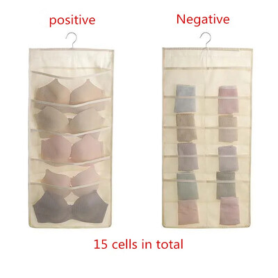 Džepovi Višenamjenska sklopiva torba za pohranu odjeće Viseća torba Čarape Grudnjak Stalak za donje rublje Vješalica Torbe za pohranu Organizator