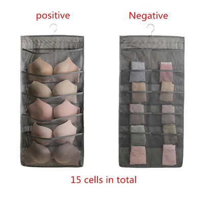 Džepovi Višenamjenska sklopiva torba za pohranu odjeće Viseća torba Čarape Grudnjak Stalak za donje rublje Vješalica Torbe za pohranu Organizator