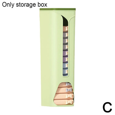 Pie sienas stiprināma apakšveļas glabāšanas kaste Sadzīves daudzfunkcionāls organizators Dozators Uzglabāšanas maisu kaste Atkritumu virtuves zeķe Q1N3