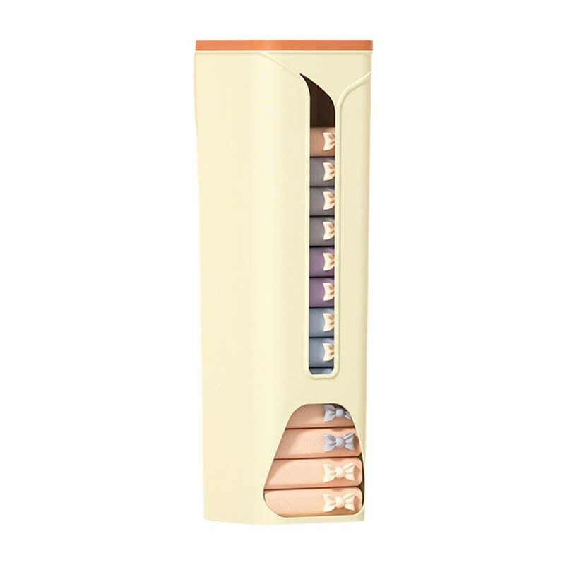 Pie sienas stiprināma apakšveļas glabāšanas kaste Sadzīves daudzfunkcionāls organizators Dozators Uzglabāšanas maisu kaste Atkritumu virtuves zeķe Q1N3