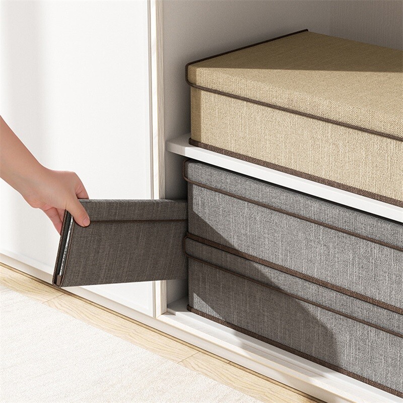 Kutija za pohranjivanje donjeg rublja Organizatori ladica, 17 odjeljaka Sklopivi razdjelnik Organizator za čarape za vezice za grudnjak Pohranjivanje donjeg rublja u ormaru