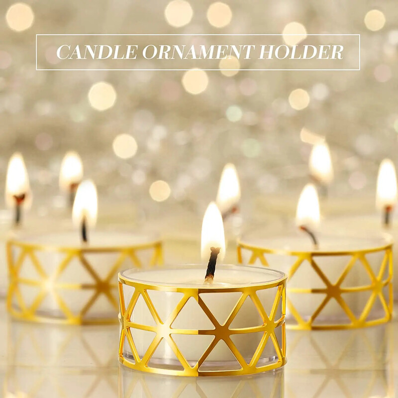 12kom šupljeg papirnatog prstena za salvete, zlatne i srebrne boje, držač za kopče, rođendan, dekoracija za svatove, stol za večeru,