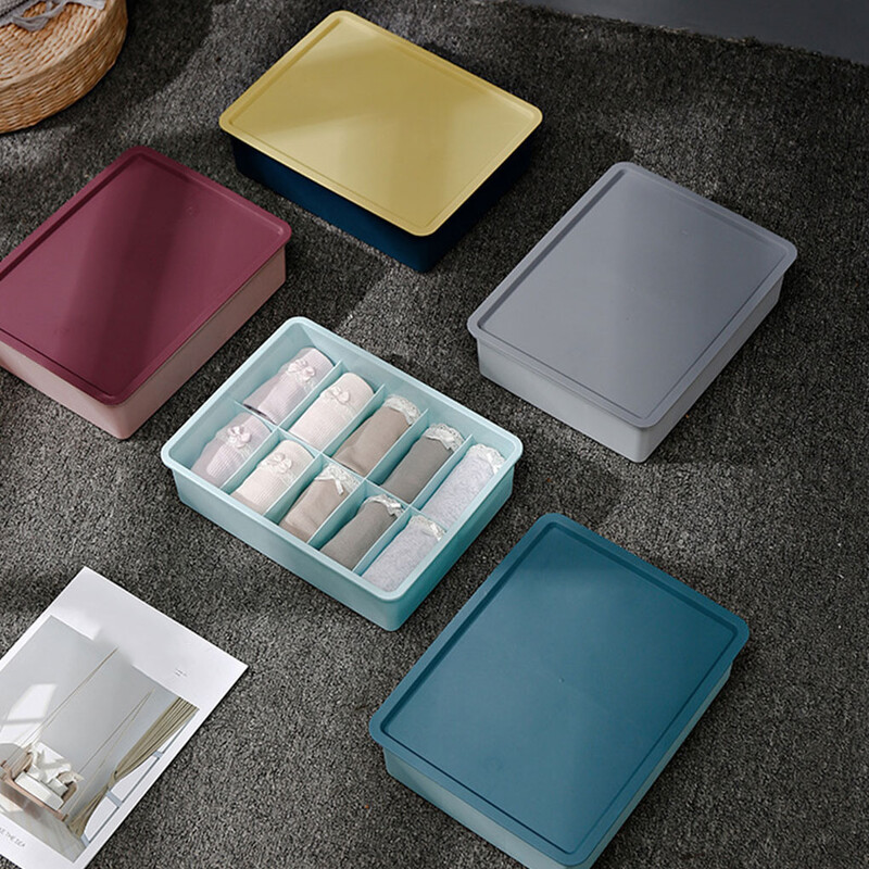 Kompaktan i učinkovit organizator za donje rublje za ormar PP plastični organizator za kutiju za pohranu donjeg rublja Kutija za pohranu ružičastog grudnjaka