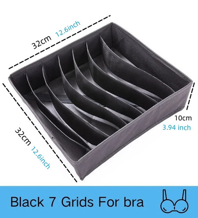 Donje rublje Grudnjak Čarape Kutija za pohranu Organizator za odjeću Kutije Organizator za ormariće Organizator za donje rublje Kutije Organizatori za garderobu