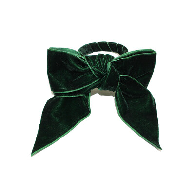 6Gb Red Bow salvešu gredzeni Ziemassvētku salvešu turētāji ar rokām darināti samta salvetes sprādzes Ziemassvētku kāzu ballītes vakariņu galda dekorēšanai