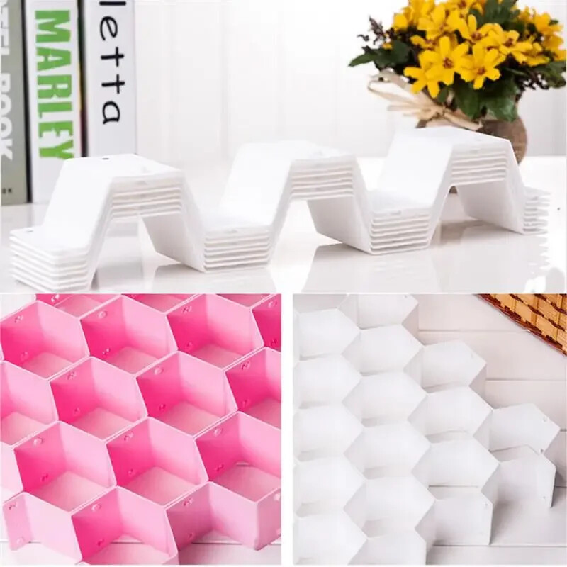 Koriniai stalčių skirstytuvai, individualus apatinių ir kojinių organizavimas, 18