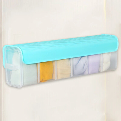 Pakabinamas permatomas apatinis trikotažas kelnaitės laikymo dėžutė kojinės laikymo dėžutė spinta Organizatorius miegamojo laikymo organizatorius