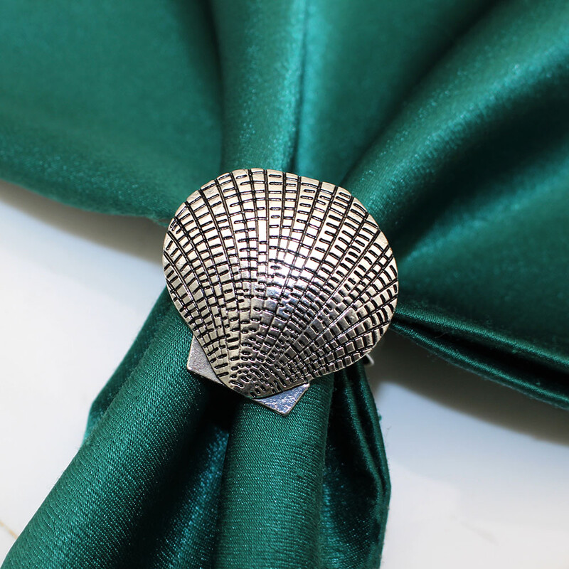 4 бр. Смесени стилове Океански крайбрежни пръстени за салфетки Ретро държачи за салфетки за домашен сватбен декор Маса за хранене Банкети Семейни събирания