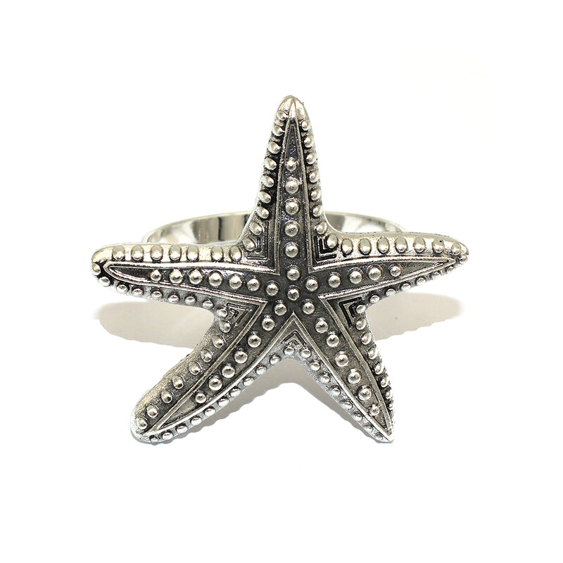 4 бр. Смесени стилове Океански крайбрежни пръстени за салфетки Ретро държачи за салфетки за домашен сватбен декор Маса за хранене Банкети Семейни събирания