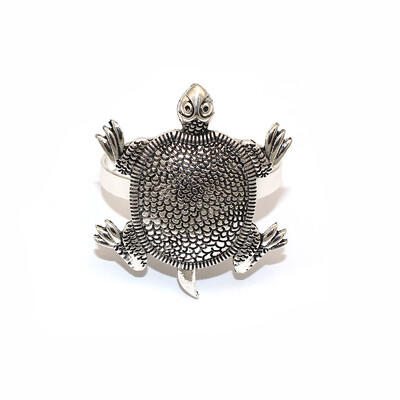 Dvianna 8kom/set prstenovi za salvete s temom oceana, retro metalni držači za salvete za kućnu plažu, dekoracija stola za vjenčanje HWM224